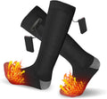 Heated Socks,Electric Heated Socks,4000Mah Foot Warmer Heated Socks,3 Level Settings Heated Socks,Rechargeable Heating Cotton Socks,Foot Warm Socks